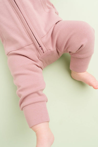 Plum Hoodie Jumpsuit