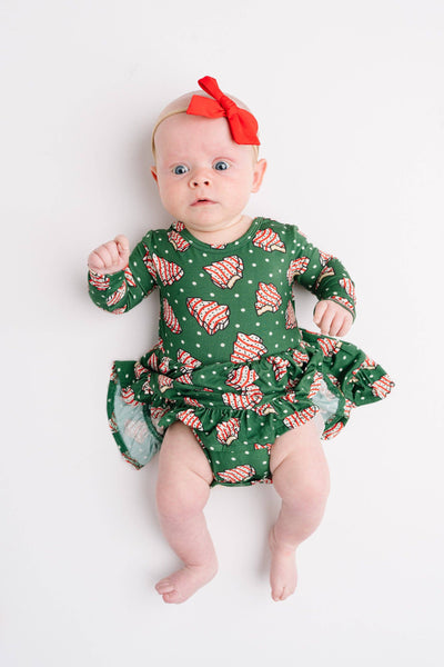 Tree Treats Bodysuit Bamboo Dress