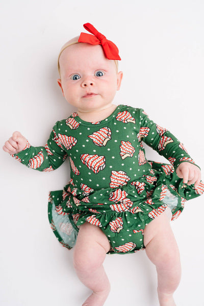Tree Treats Bodysuit Bamboo Dress