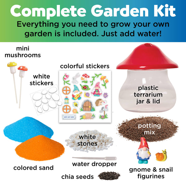 Plant & Grow Woodland Forest Terrarium Craft Kit for Kids
