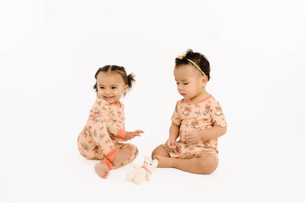 Vintage Bunny Bamboo Set