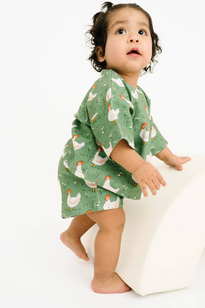 Spring Chicken Slouchy Set