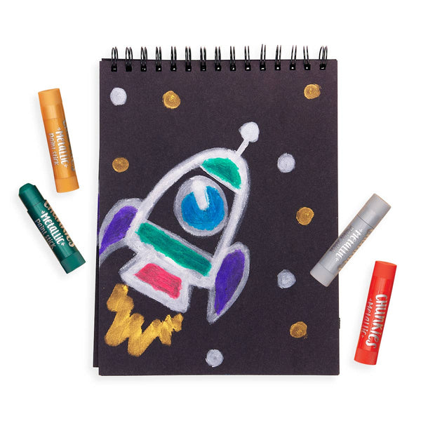 Chunkies Paint Sticks Metallic Pack - Set of 6