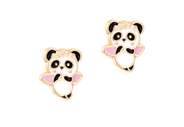 panda earrings